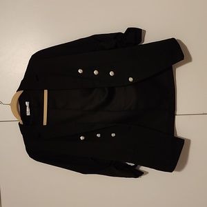 Military black jacket